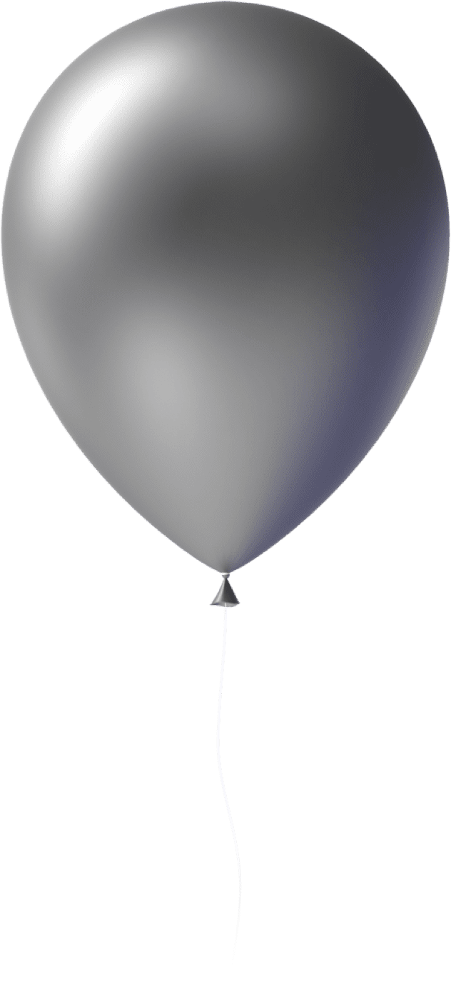 silver balloon