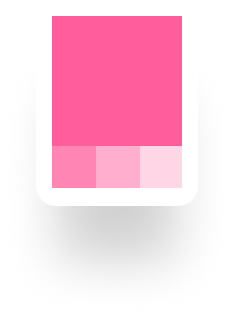 Pink color palette