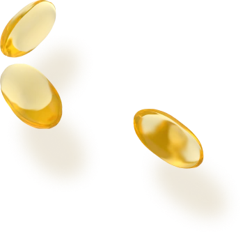 3 yellow pills resembling cod liver oil